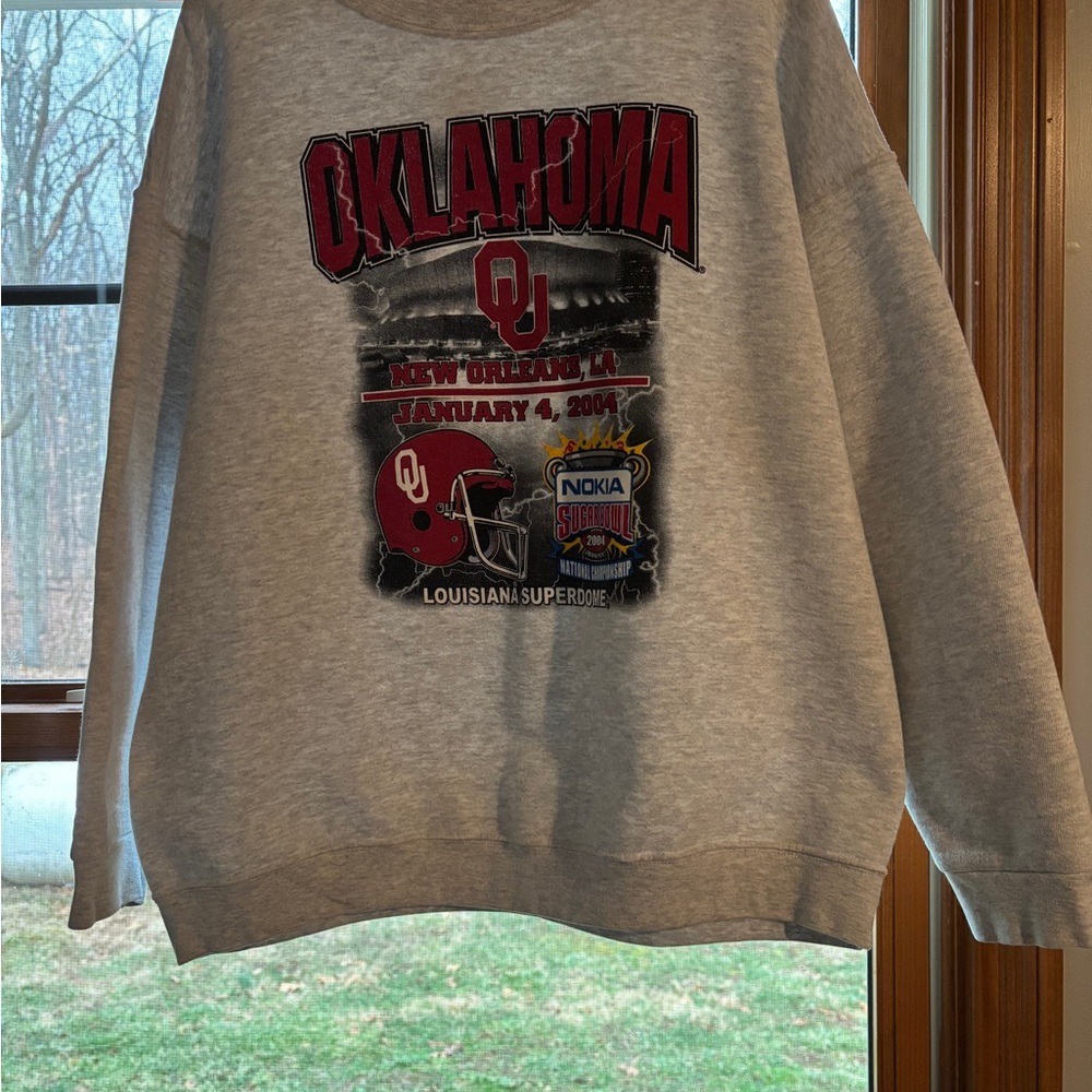 Oklahoma Gray Sweatshirt